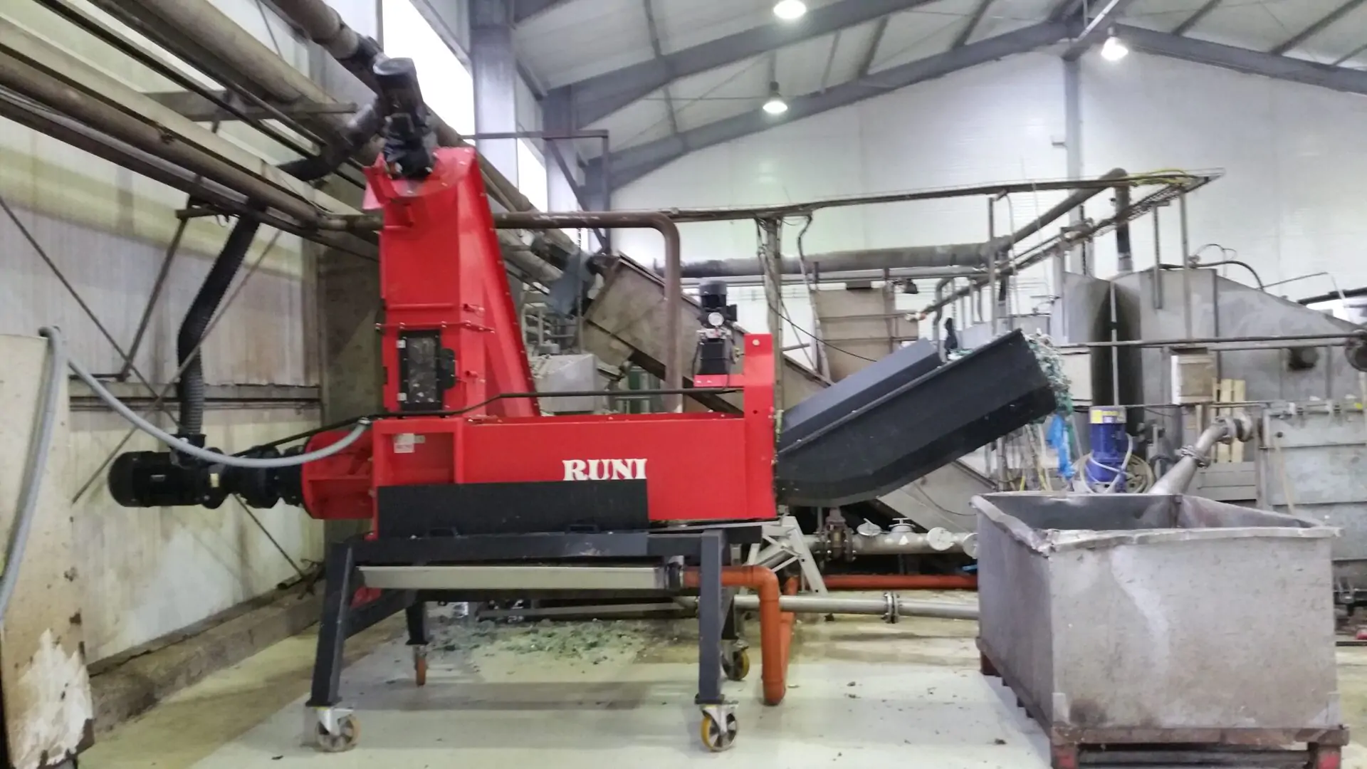 RUNI Entwässerungsmaschine Anlage 2 Bild 1