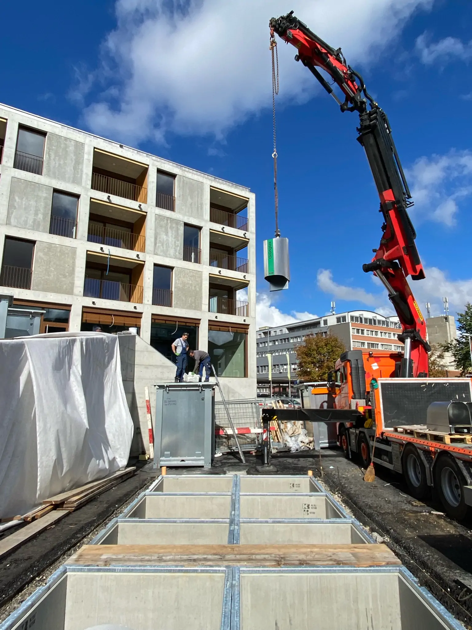 Unterfluranlage Köniz Versetzen 1
